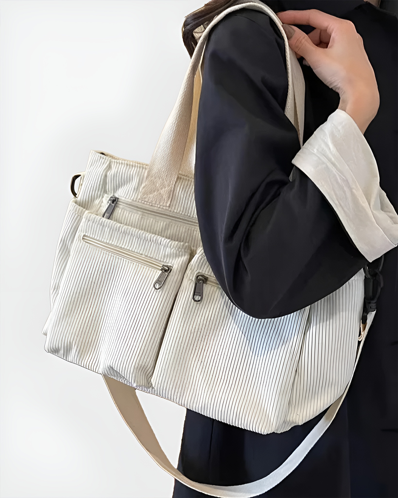 Urban Cord Tote Bag