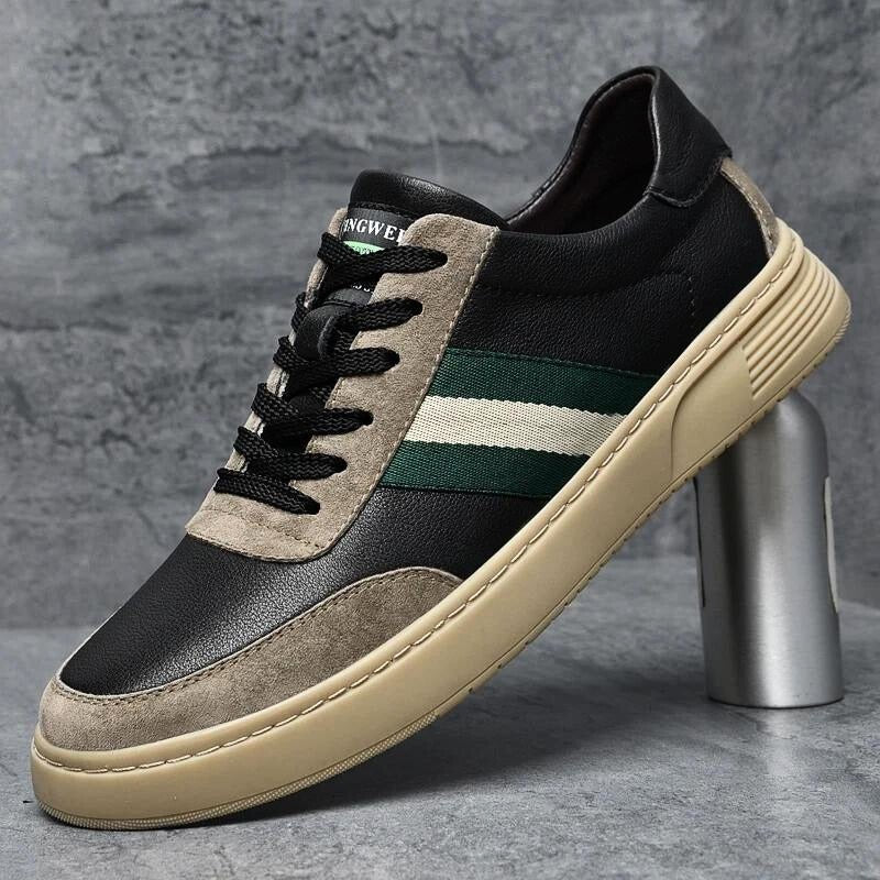 Urbano Faux Leather Sneakers