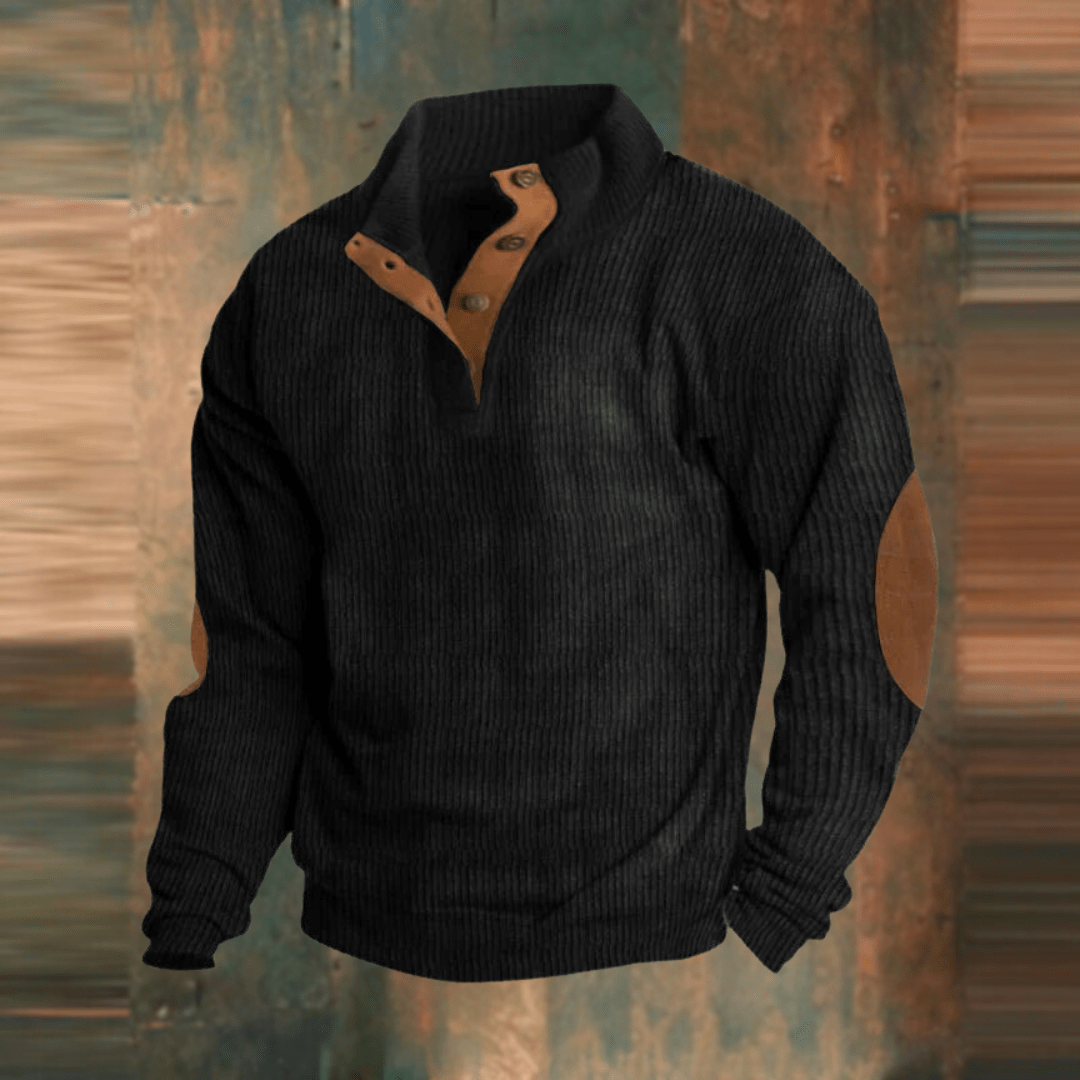 Wesley | Classic Button-Up Men’s Pullover