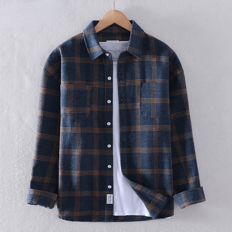 Zack | Classic Check Button-Up Shirt